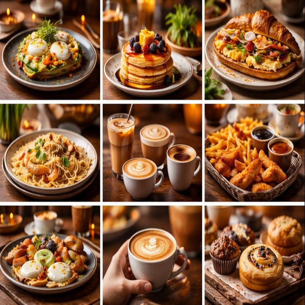 BistroMingle cafe gallery in Pune with artisanal food presentation